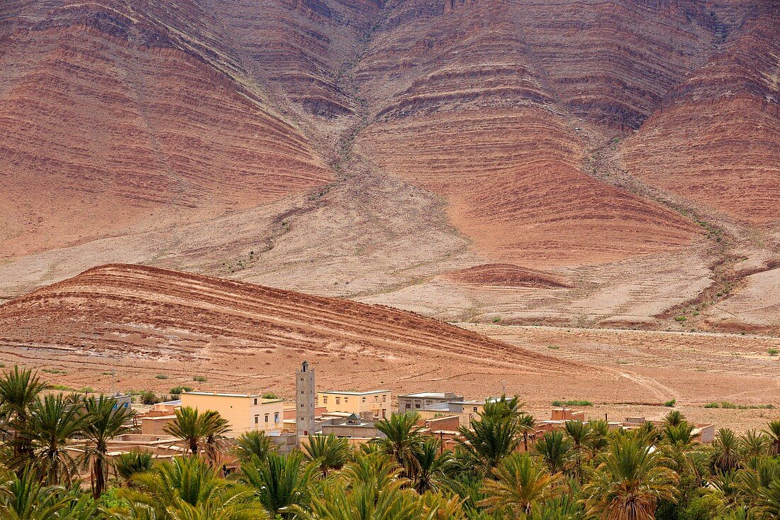 Marokko, Anti-Atlas, Region Souss Massa, Provinz Tata, Dorf Tamsoulte
