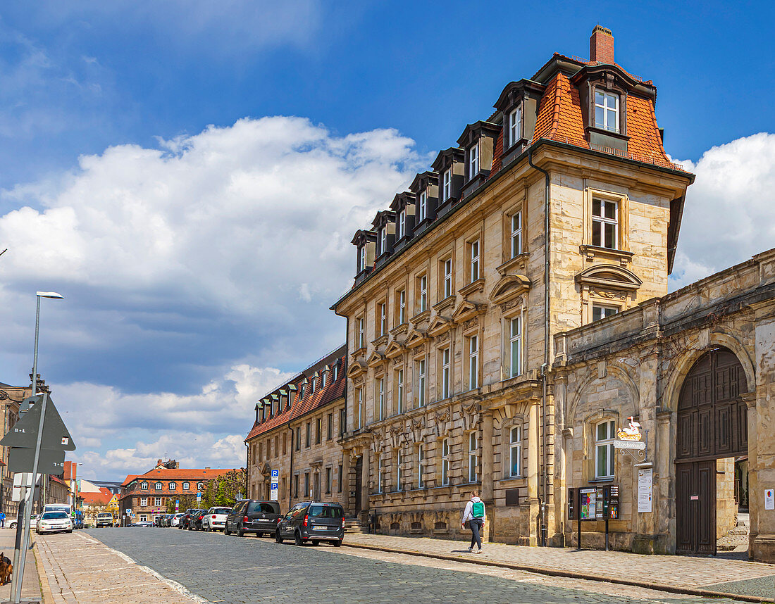 Ludwigstrasse in Bayreuth, Bavaria, Germany