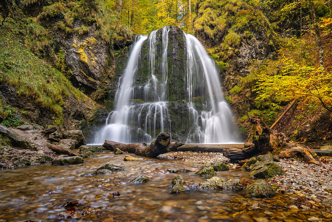 Autumn in the Josefstal, Schliersee, Upper Bavaria, Bavaria, Germany