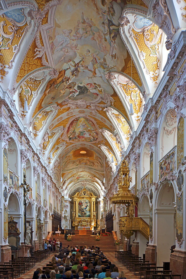 Cathedral, Freising, Upper Bavaria, Bavaria, Germany