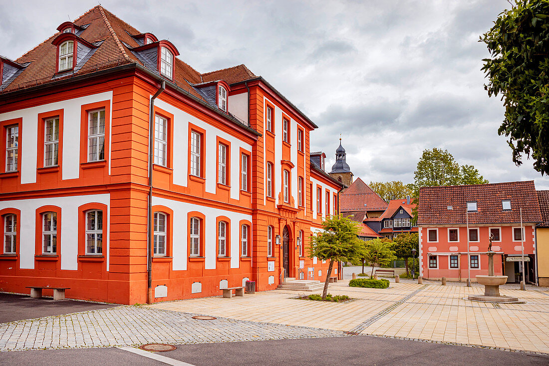 Hunting lodge in Bad Rodach, Bavaria, Germany