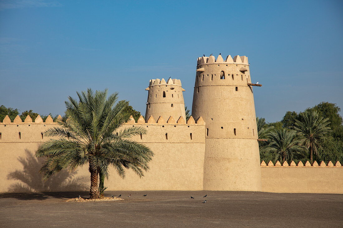 Al Jahili Fort, Al Ain, Abu Dhabi, United Arab Emirates, Middle East