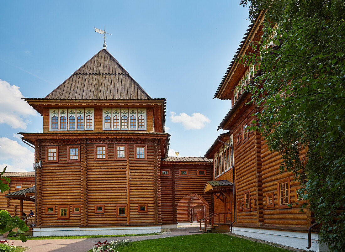 Kolomenskoye Open-Air Museum near Moscow, Wooden Palace, Moskva, Moscow-Volga Canal, Russia, Europe