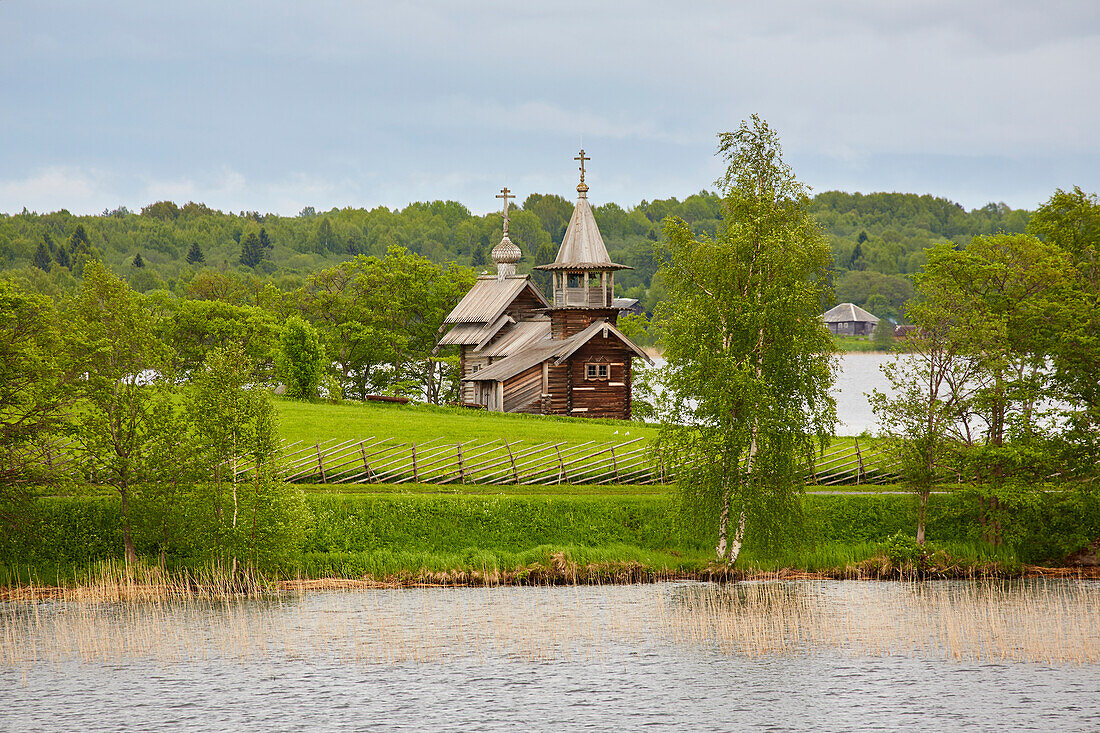 Museumsinsel Kishi, Kirche, Kizhi Insel, Kischi Insel, Onegasee, Republik Karelien, Russland, Europa
