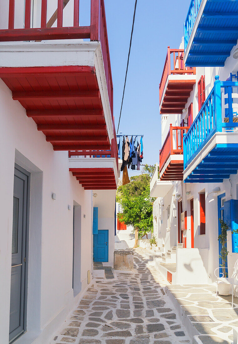 Mykonos Town, Mykonos, Cyclades Islands, … – License image – 71372513 ...