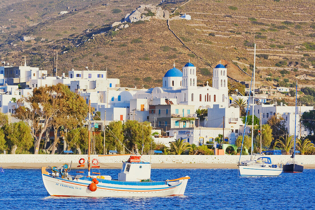 Katapola bay, Katapola, Amorgos, Cyclades Islands, Greece