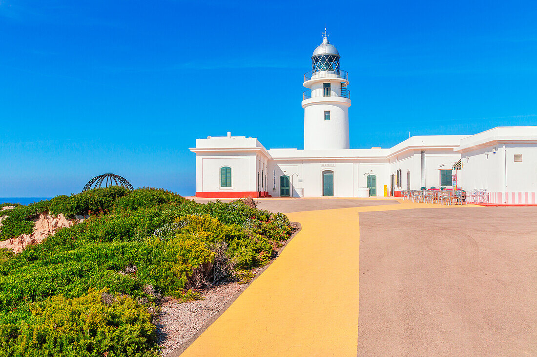 Lighthouse, Cap de Cavalleria, Minorca, Balearic Islands, Spain