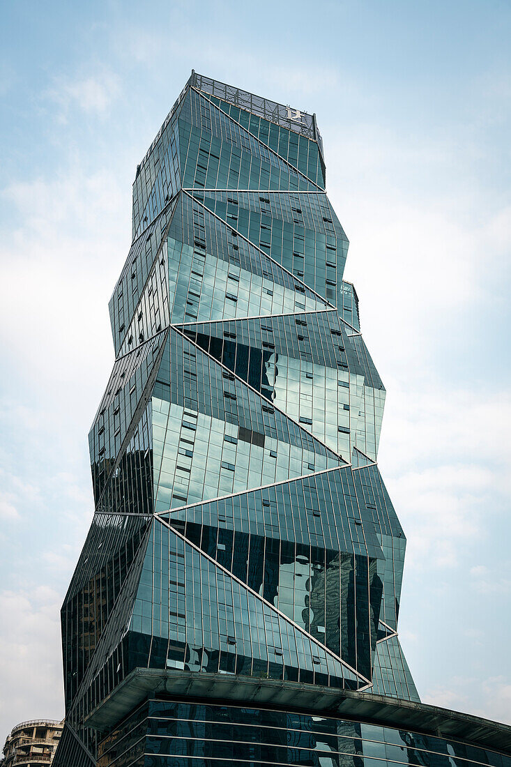 Moderne Hochhaus Architektur in Chengdu, Sichuan Provinz, China, Asien