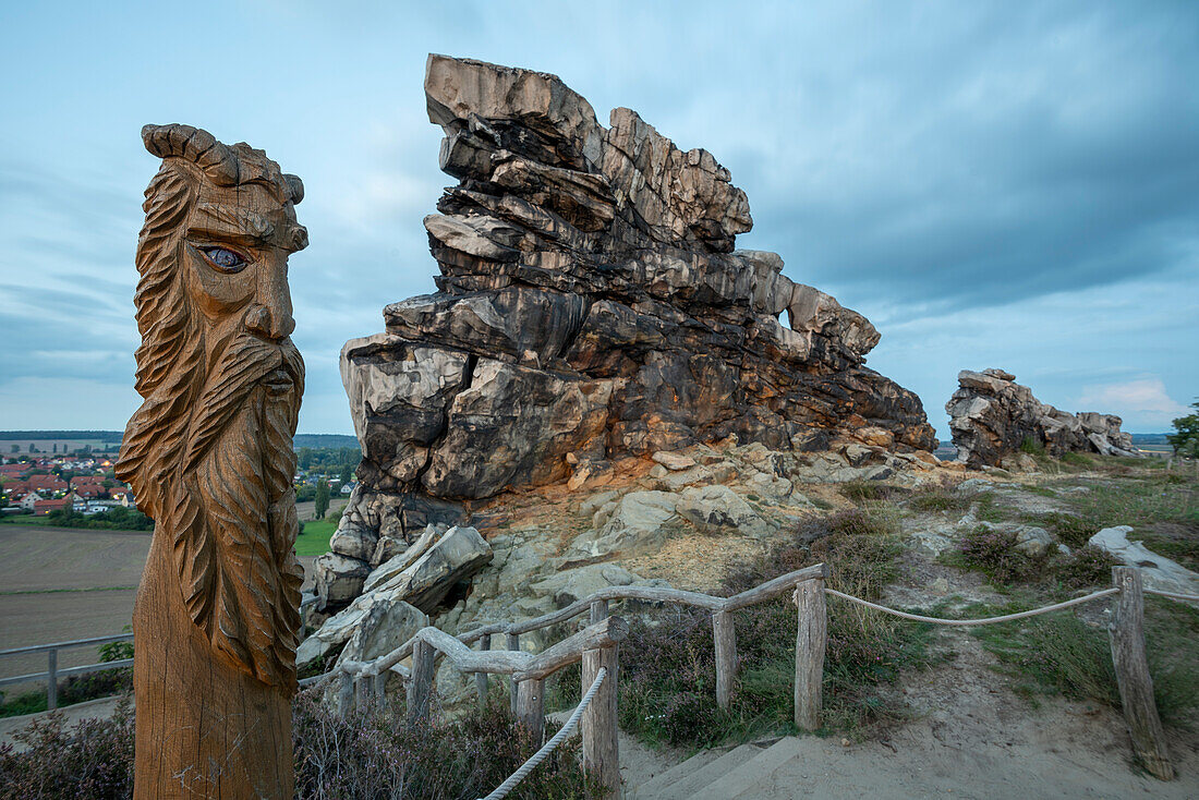 Teufelsmauer, Weddersleben, Harz, Sachsen-Anhalt, Deutschland