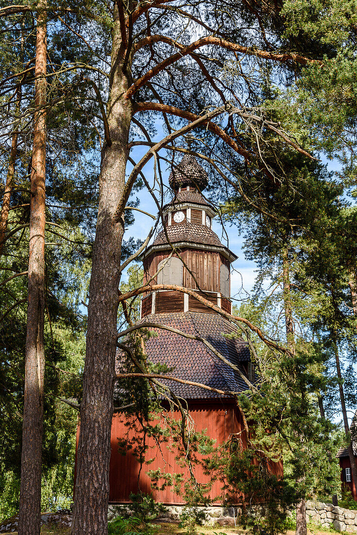 Insel Seurasaari Naherholungsgebiet und Freilichtmuseum in Helsinki, Finnland