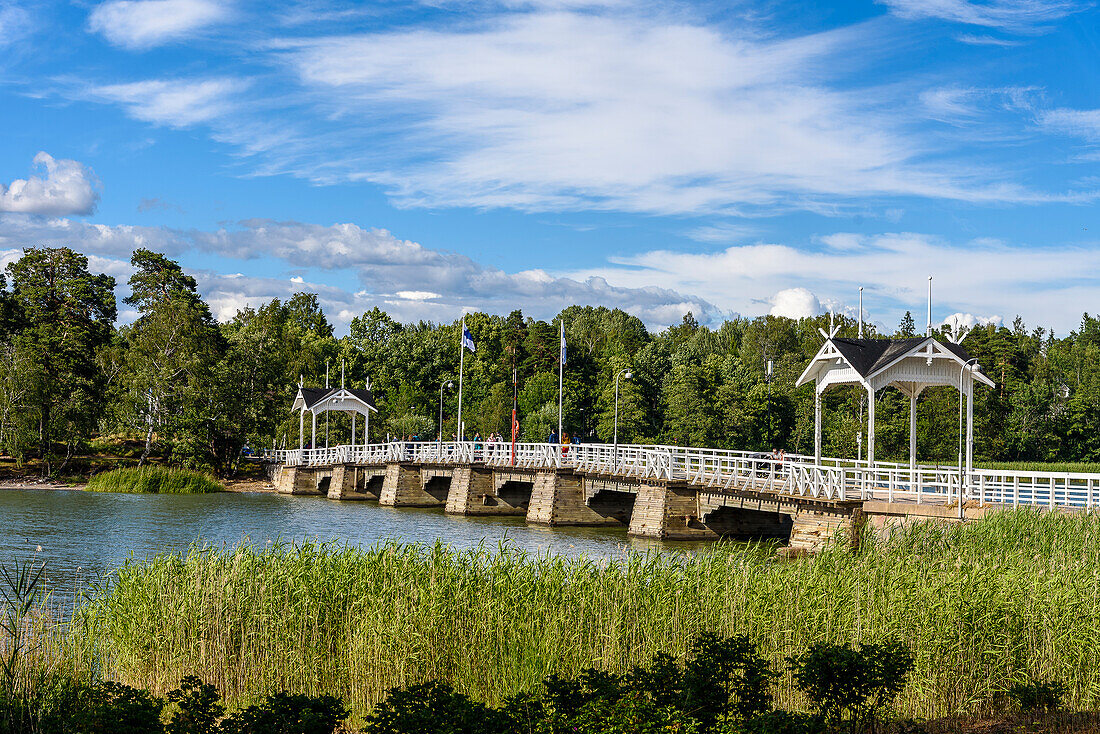 Insel Seurasaari Naherholungsgebiet und Freilichtmuseum in Helsinki, Finnland