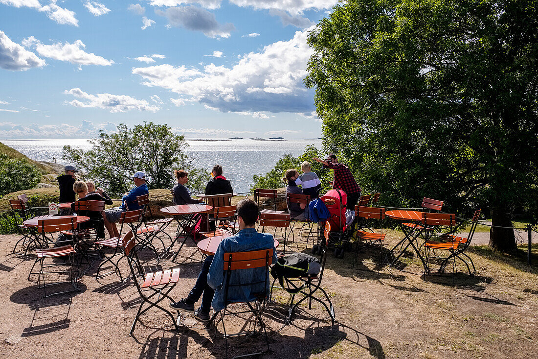 Suomenlinna Fortress Island, Cafe Piper, Helsinki, Finland