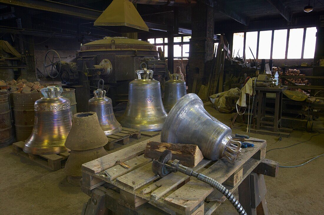 Eifeler bell foundry in Brockscheid, Brockscheid, Eifel, Rhineland-Palatinate, Germany, Europe