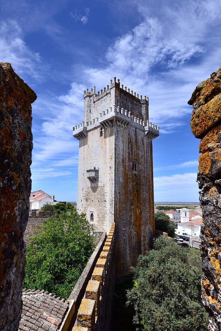 Burg in Beja, Alentejo, Portugal