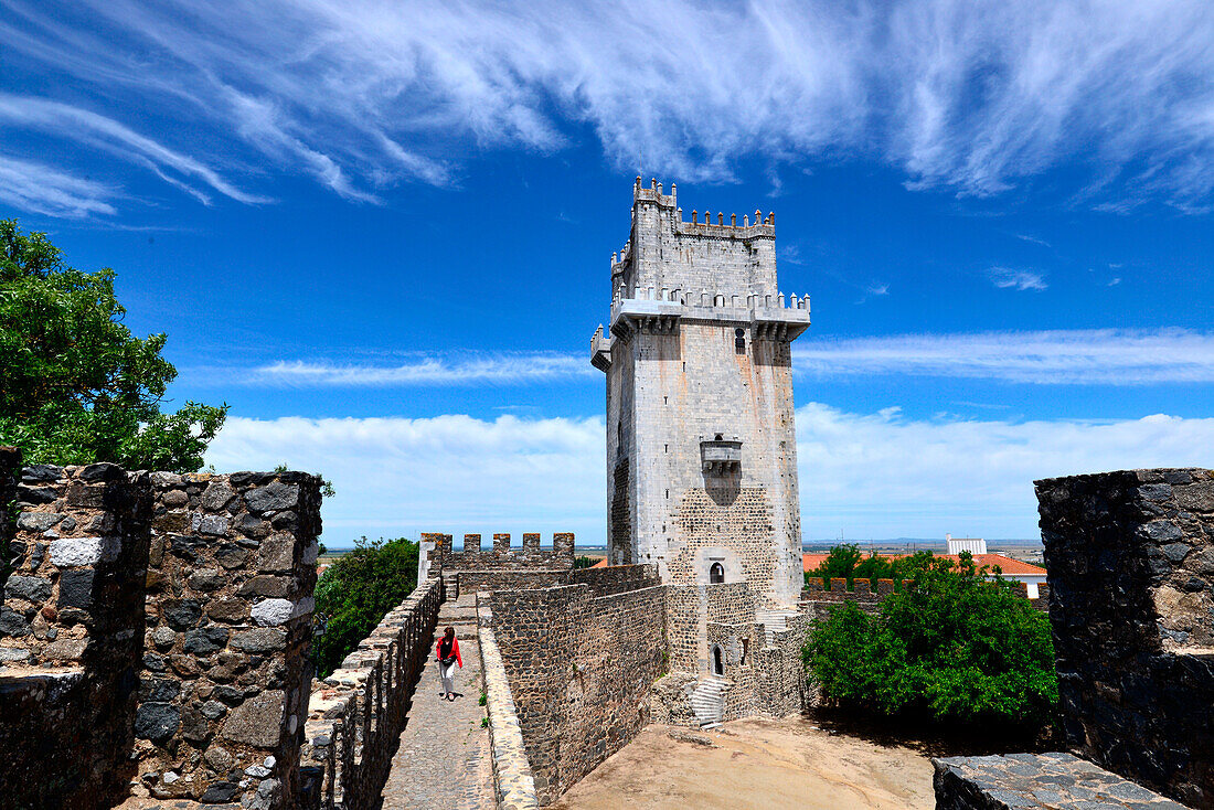 Burg in Beja, Alentejo, Portugal
