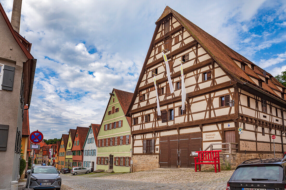 Kinderzech- Zeughaus in Bauhofstrasse in Dinkelsbuehl, Bavaria, Germany