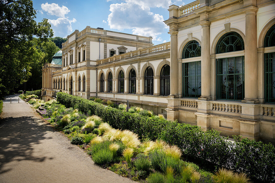 Luitpoldbad in Bad Kissingen, UNESCO World Heritage Site 'Important Spa Towns of Europe', Lower Franconia, Bavaria, Germany