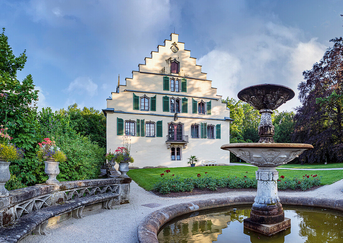 Rosenau Castle in Roedental, Upper Franconia, Bavaria, Germany