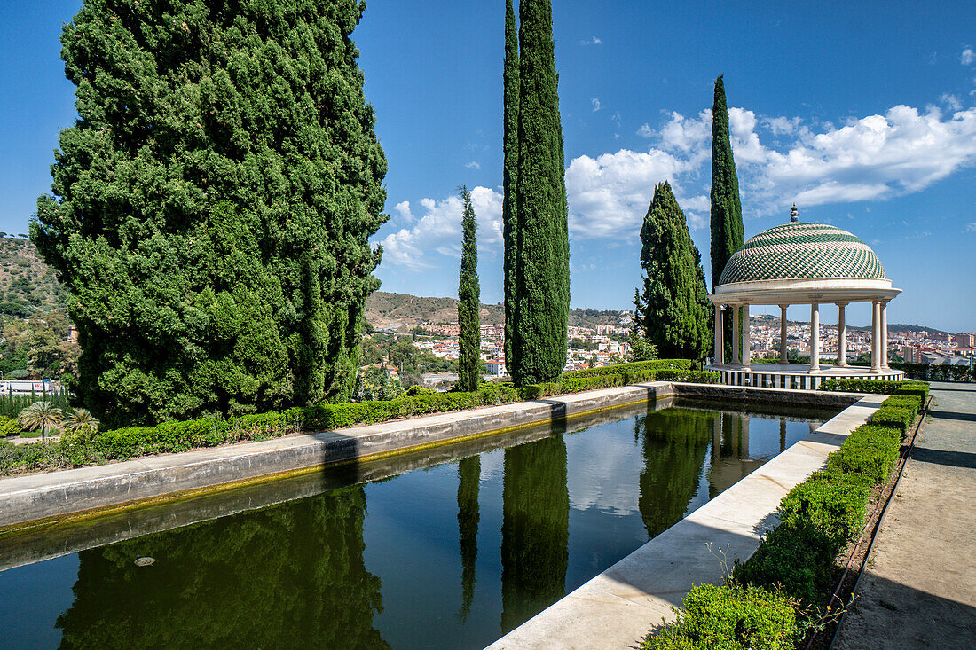 Botanischer Garten von Malaga, Jardín Botánico-Histórico La Concepción, Costa del Sol, Provinz Malaga, Andalusien, Spanien, Europa