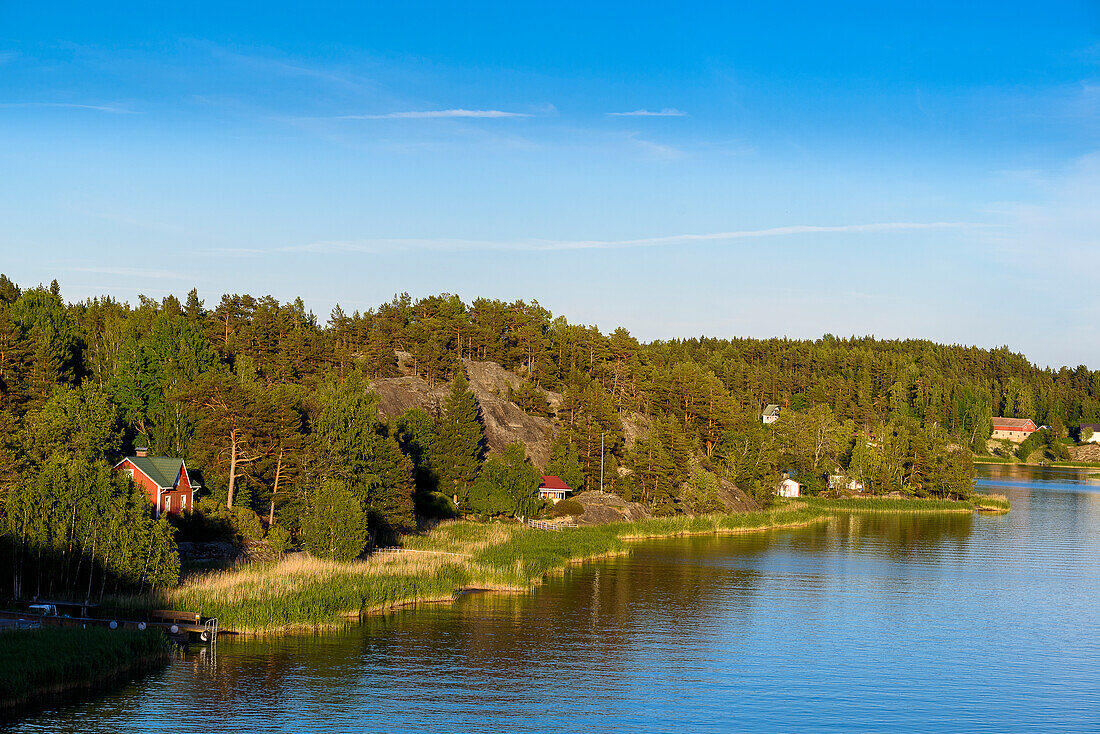 Schaeren landscape near Naantali, Schaerenringweg: Askainen – Kustavi – Inioe – Houtskaer – Korpo – Nagu – Pargas, Finland