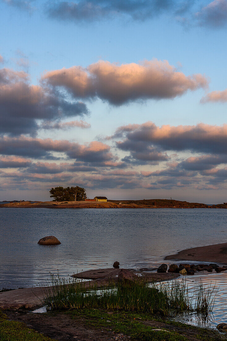 Landscape at the port of Hanko, Hanko, Finland