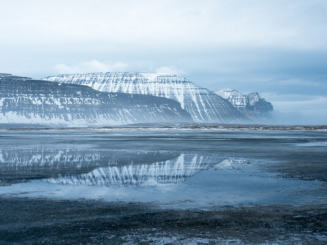 Hornvik Bucht, Westfjords, Island, Europa