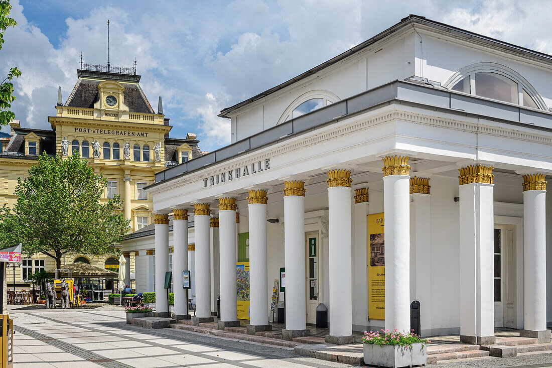 Trinkhalle, Bad Ischl, Salzkammergut, Upper Austria, Austria