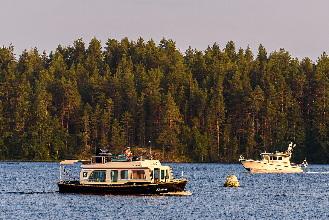 Houseboat, Savonlinna, Finland