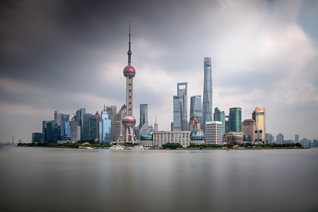 View of Pudong, Shanghai, People's Republic of China, Asia