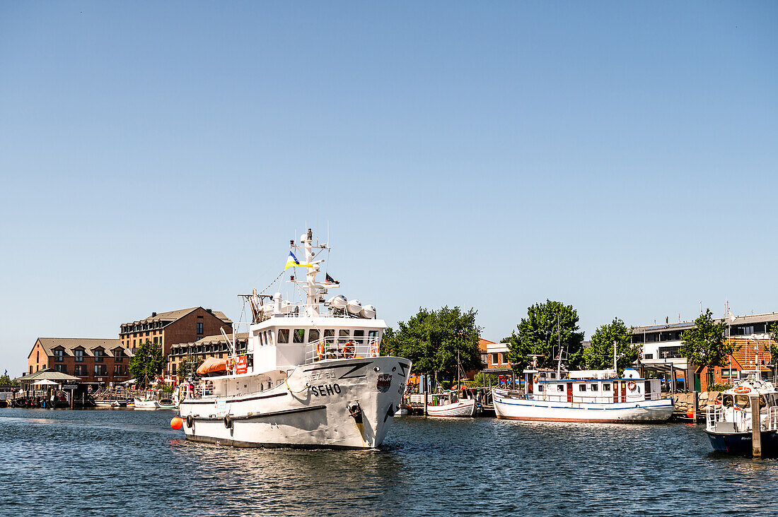 Excursion Ship in Heiligenhafen, Ostholstein, Schleswig-Holstein, Germany