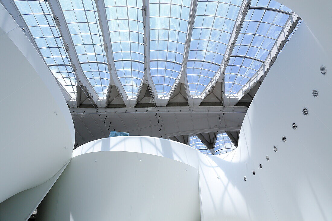 Entrance hall in the Biodome, Montreal, Canada