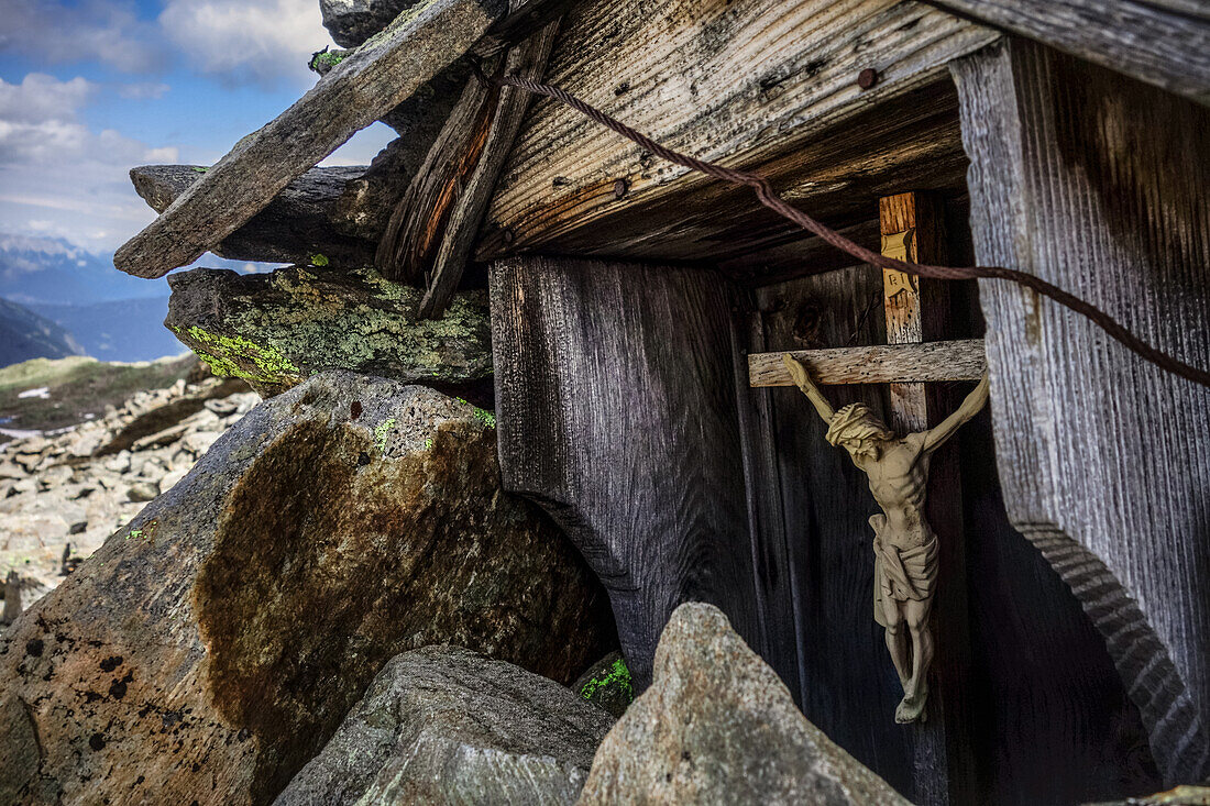 Trail running tour in the Ötztal - Christ Cross in the Feilerscharte