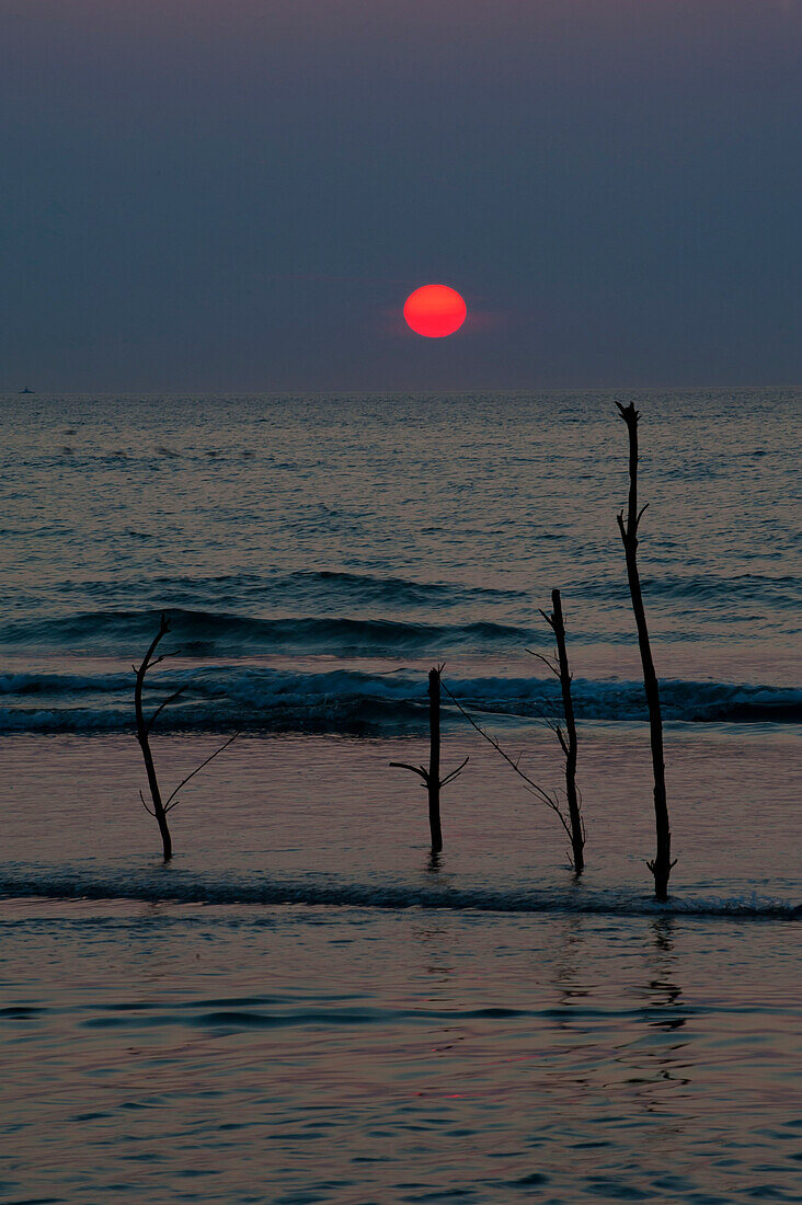 Sonnenuntergang am Meer