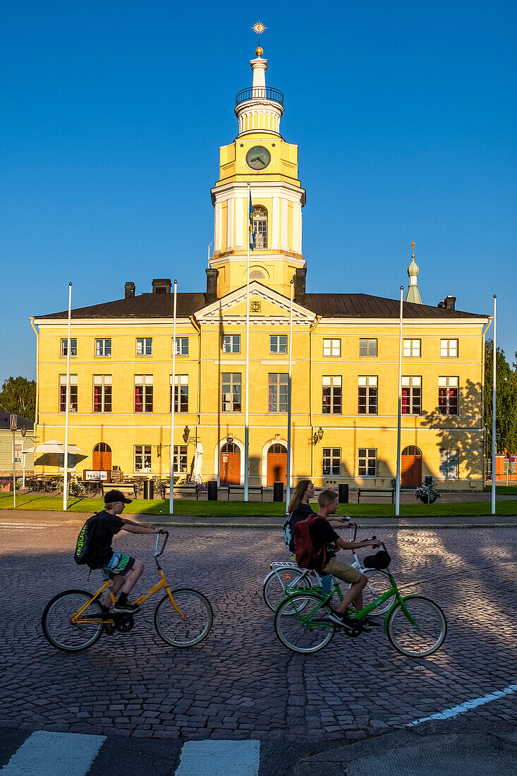 Rathaus im Stadtzentrum, Hamina, Finnland