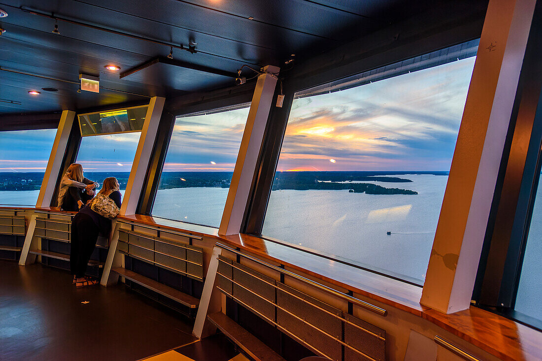 View from Näsinneula tower, Tampere, Finland