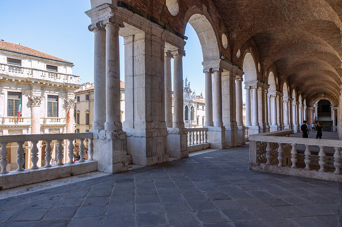 Vicenza; Piazza dei Signori; Basilica Palladiana, Terrazza