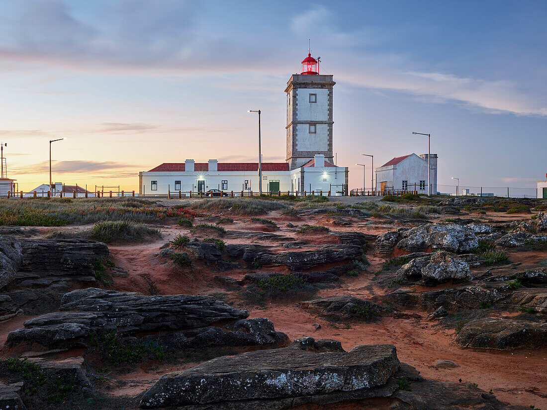 Leuchtturm am Cabo Carvoeiro, Peniche, Portugal