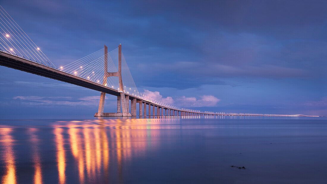 Vasco da Gama Bridge, Lisbon, Portugal