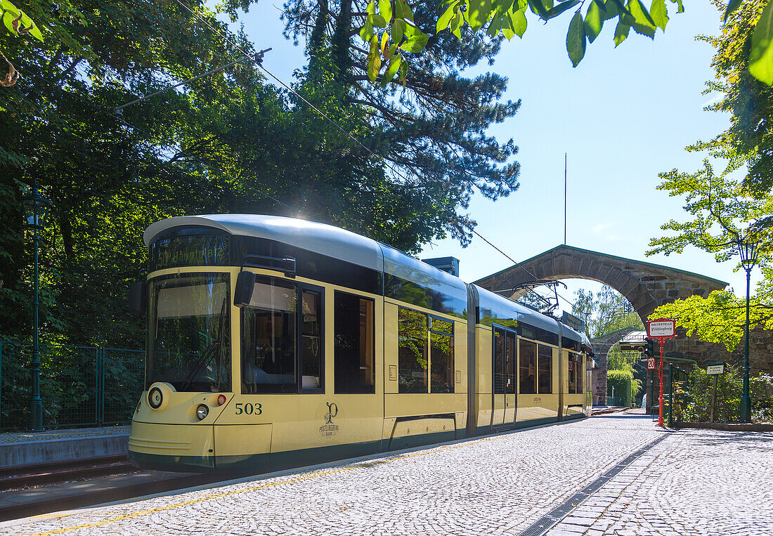 Linz, Pöstlingbergbahn, Pöstlingberg stop