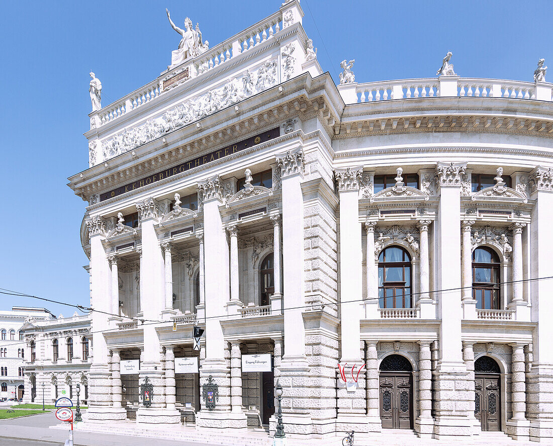 Wien, Burgtheater, Niederösterreich, Österreich