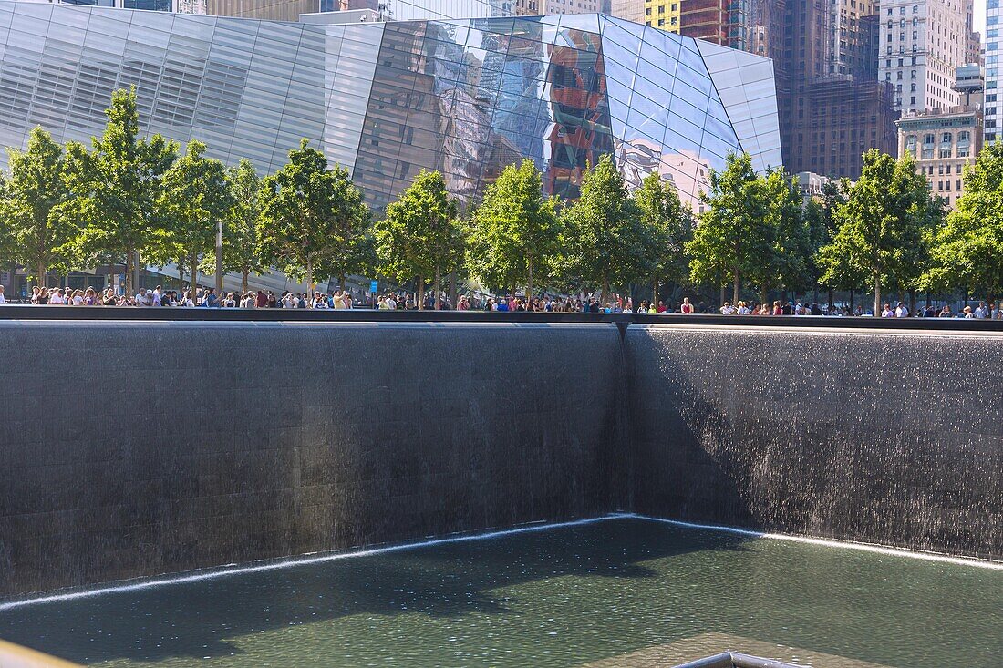 New York City, Manhattan, World Trade Center Site, National September 11 Memorial & Museum, USA