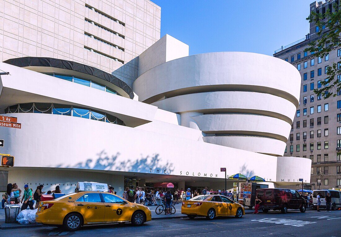 New York City, Manhattan, Solomon R. Guggenheim Museum, USA
