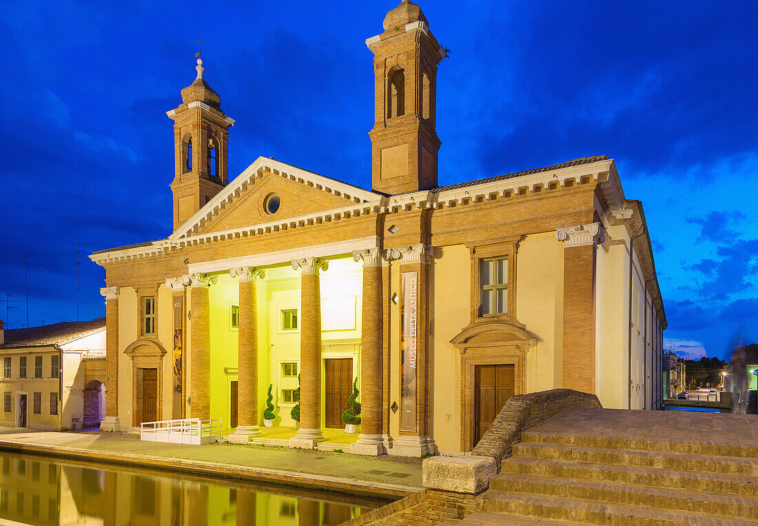 Comacchio; Delta Antico Museum, Ponte degli Sbirri