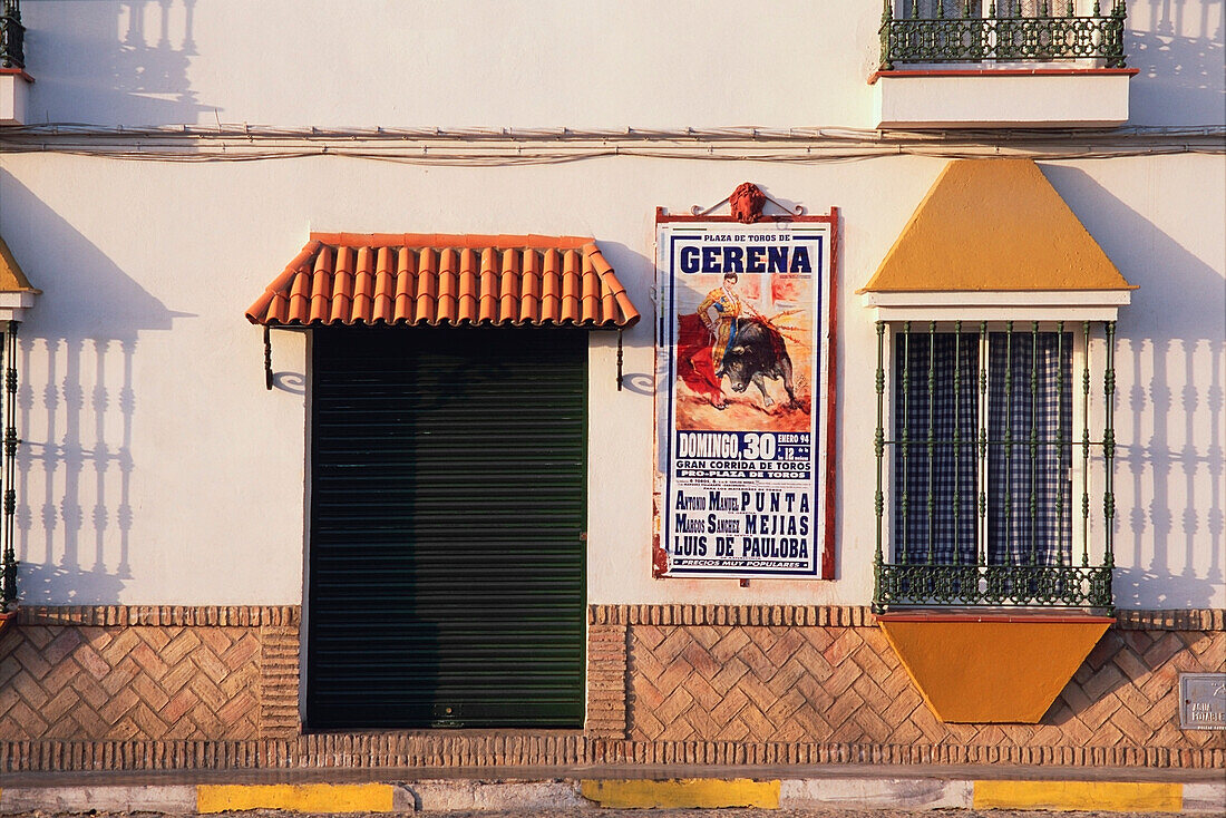 Fassade eines Ladens, Sevilla, Andalusien, Spanien