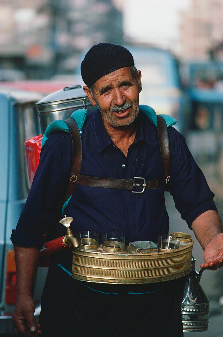 Street Tea vendor, Konya, Turkey