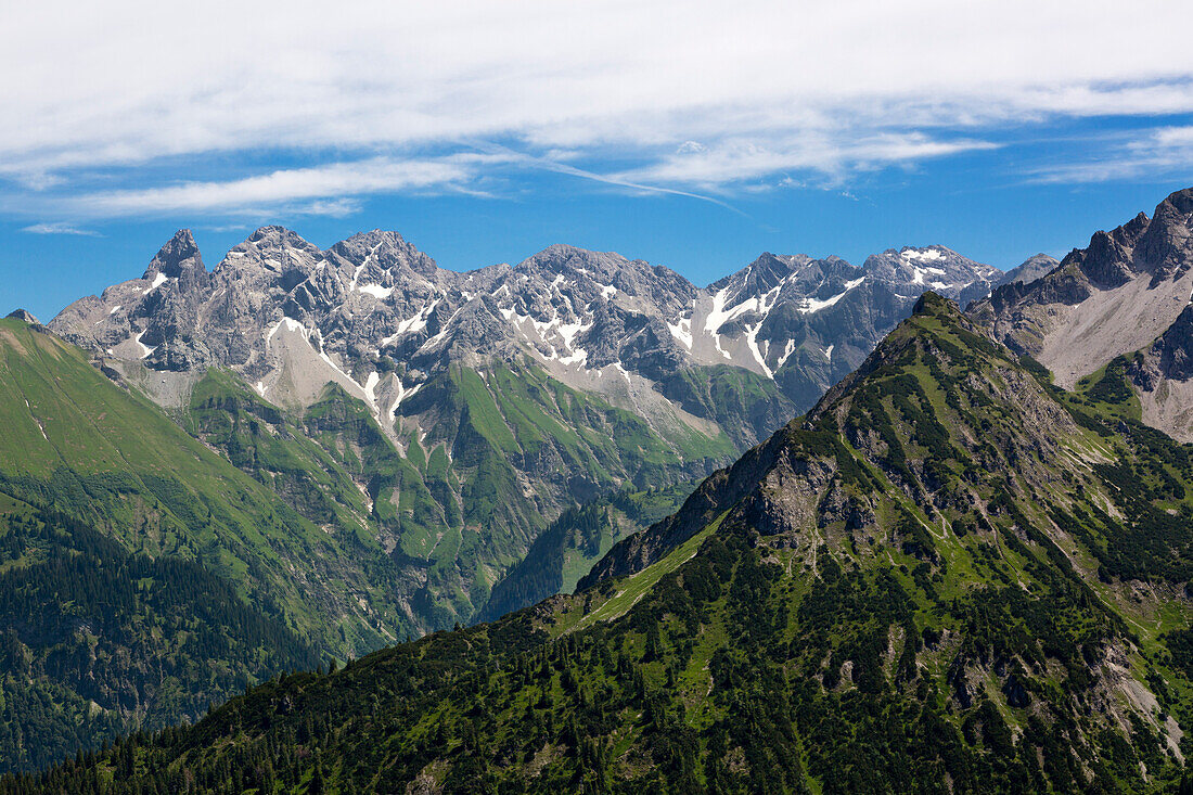 Allgäuer Alpen, Allgäu, Bayern, Deutschland