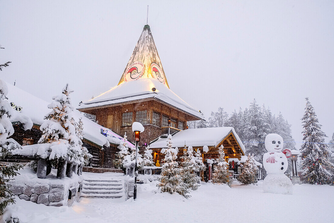 Santa Claus Village, Weihnachtsmanndorf am Polarkeis, Rovaniemi, Finnland