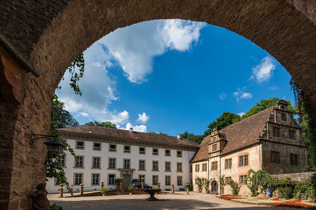 Schloss Fürstenau, Steinbach, Michelstadt, Odenwaldkreis, Odenwald, Hessen, Deutschland
