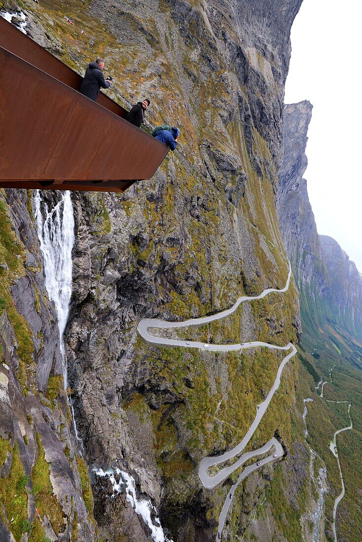 Trollstigen Bergstraße, Norwegen