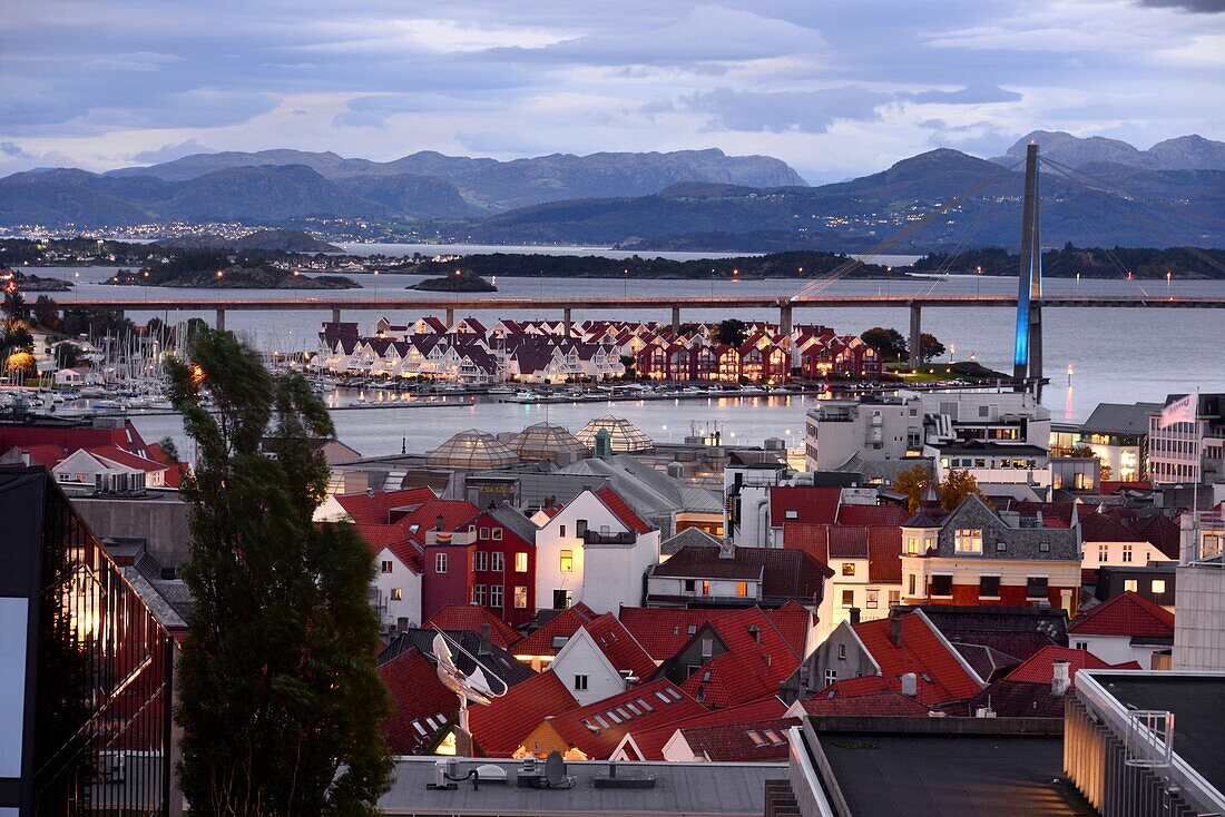 Blick auf Stavanger, Norwegen